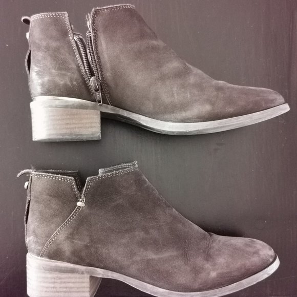 STEVE MADDEN brown leather ankle boot - Picture 3 of 5
